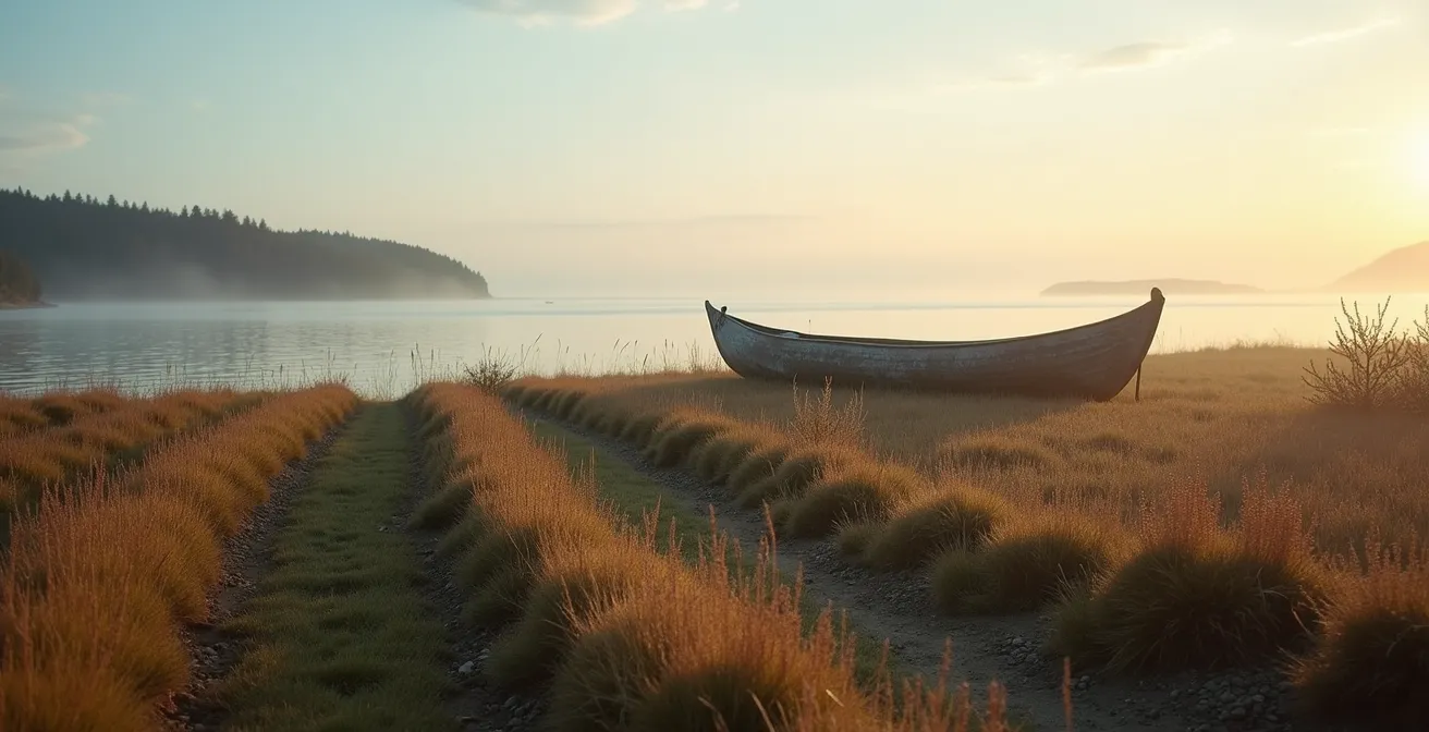 Grand-Pré landscape showing historical Acadian farmland and Mi'kmaq presence